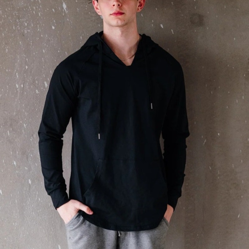 Werk Dancewear/Wavryn Active Black Lightweight Hoodie - Size Medium